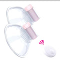 Vibrador estimulador de pezón, masturbador para agrandar el pecho, Juguetes sexuales de masaje para pezón