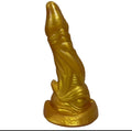 Consolador monster con color dorado